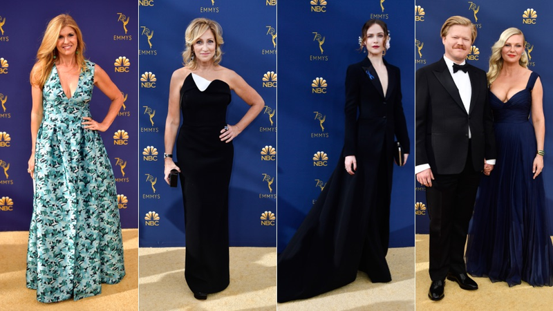 Illustration for article titled All the Demure & Sparkly Shit on the 70th Annual Emmys Red Carpet